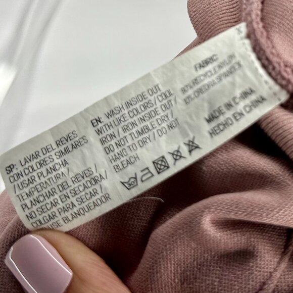 Alphalete Ozone Crop Bra Top Mauve Size XS - Picture 8 of 8